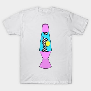 1990's Checkerboard Lava Lamp T-Shirt